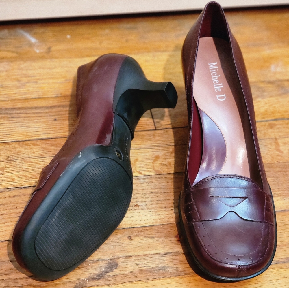 Michelle D Faux Leather Loafer